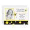 Bumble Bee Photo Birthday Party Invitations
