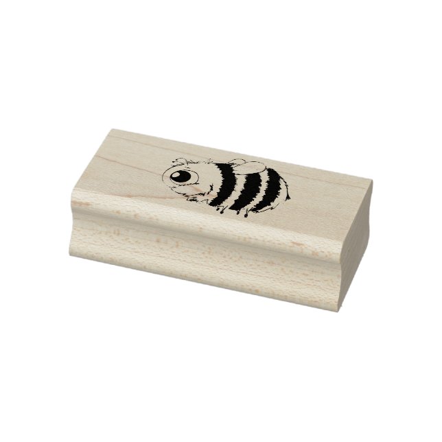 Bumble Bee Rubber Stamp (Stamp)