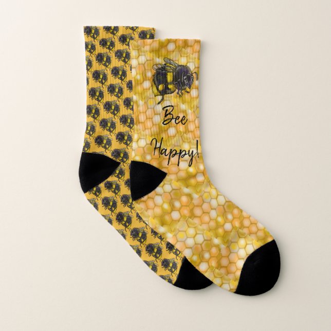 Bumble Bee Socks (Pair)