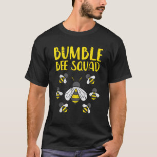 Bumble Bee Squad Funny Bumblebee Friends Team Men  T-Shirt