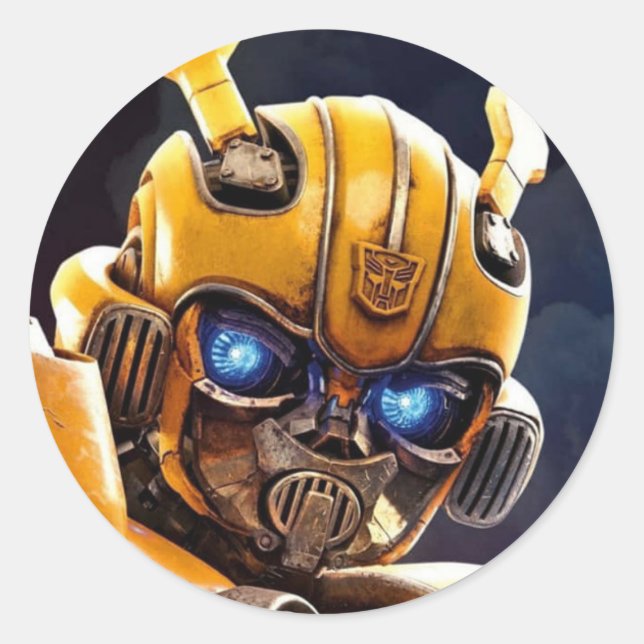 Bumble bee sticker (Front)