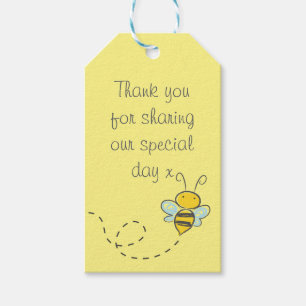 Bumble Bee Thank You Gift Tags