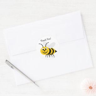 Bumble Bee Thank You Sticker