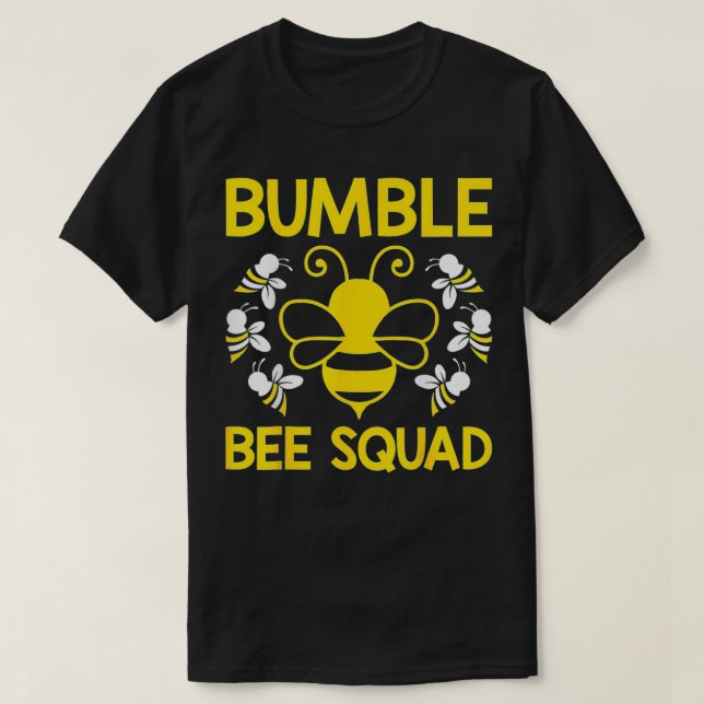 Bumble  Bee  Women Squad Tee  (Design Front)