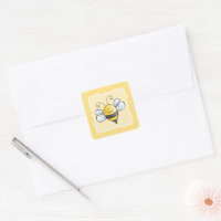 Bumble Bee Yellow Birthday Party Favour