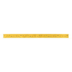 Bumble Bees Honey Bee Satin Ribbon