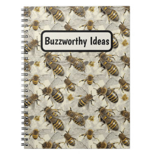 Bumble Bees Personalised Notebook