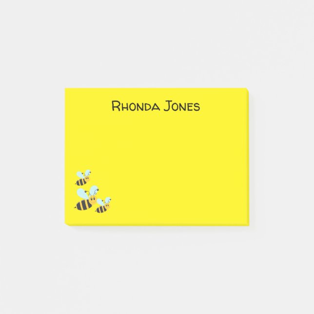 Bumble Bees  Post-it Notes (Front)