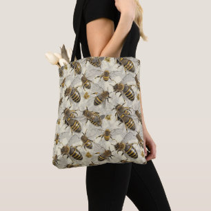 Bumble Bees Tote Bag