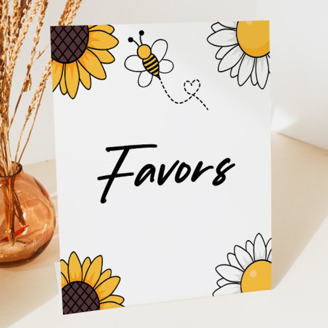 Bumble Honey Bee Favours Table Party Sign (Creator Uploaded)