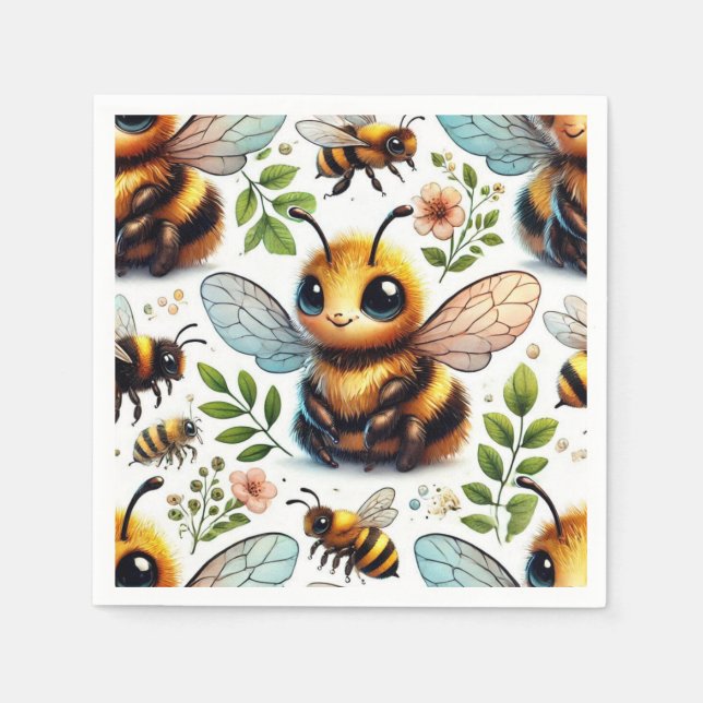 Bumble of Joy Napkin (Front)