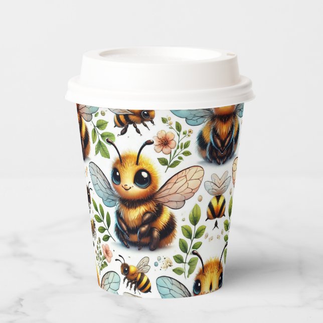 Bumble of Joy Paper Cups (Front)