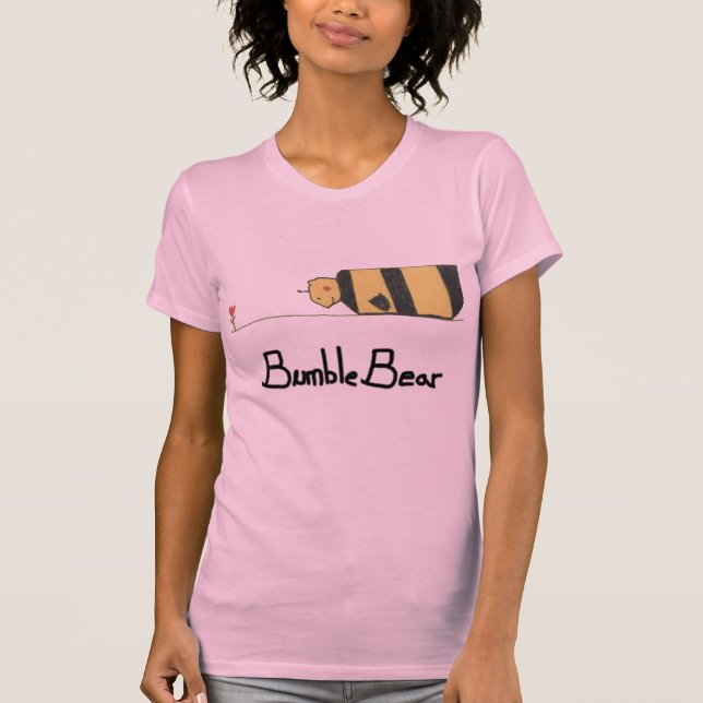 BumbleBear Face Down T T-Shirt (Front)