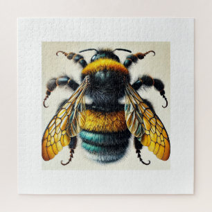 Bumblebee 120924IREF207 - Watercolor Jigsaw Puzzle