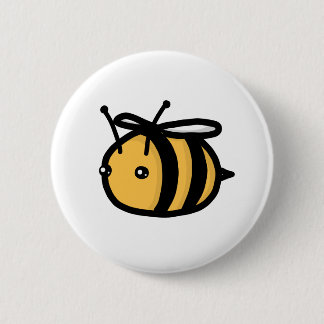 Bumblebee 6 Cm Round Badge