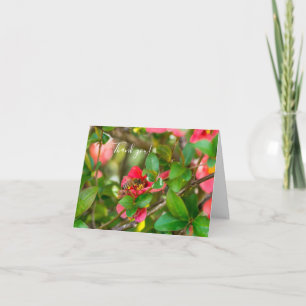 Bumblebee And Azalea Thank You Card