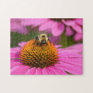 Bumblebee at Work - 11x14 - 252 pcs. Flower Puzzle