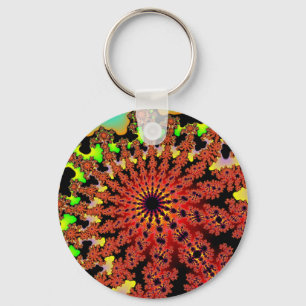 Bumblebee Burst Key Ring