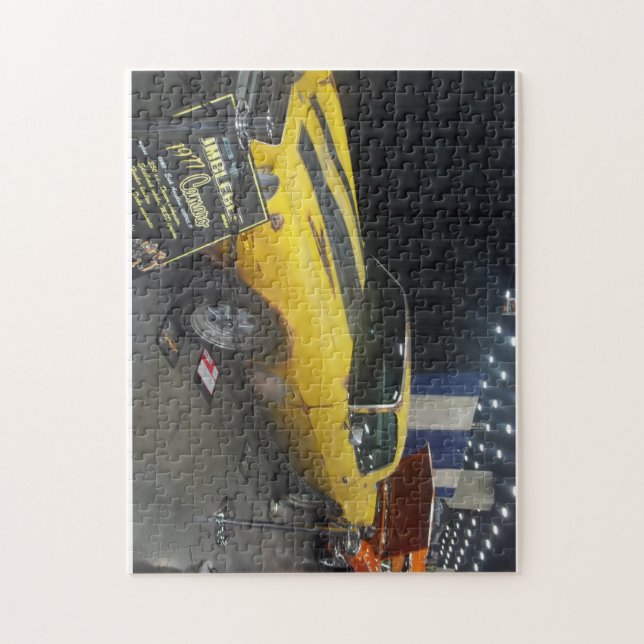Bumblebee camaro jigsaw puzzle (Vertical)