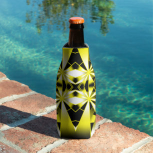 Bumblebee Colour Gradient Perspective Drawing Bottle Cooler