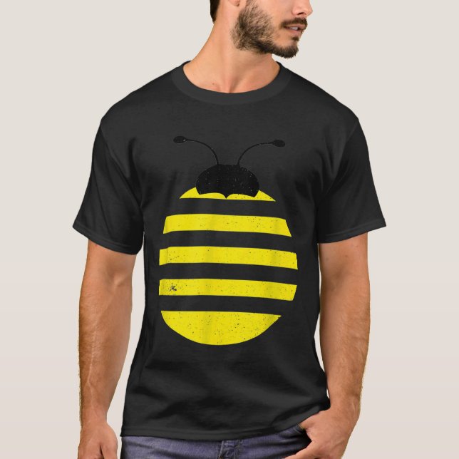 Bumblebee Costume Halloween Bee Tee 1 (Front)