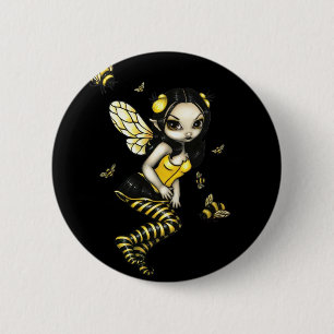 Bumblebee Fairy Button