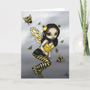 "Bumblebee Fairy" Greeting Card