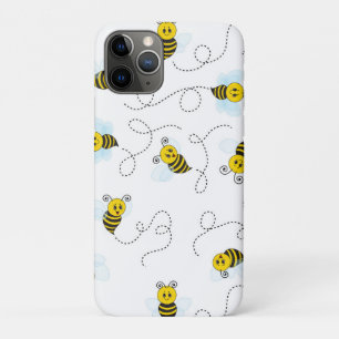 Bumblebee Flying Yellow Black Bumble Bee iPhone 11 Pro Case