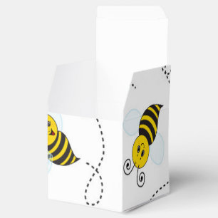 Bumblebee Flying Yellow Black Bumble Bee Favour Box