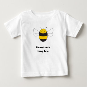 Bumblebee gift tee, grandma's busy bee baby T-Shirt