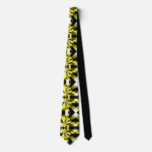 Bumblebee Gradient Colour Fill Perspective Drawing Tie