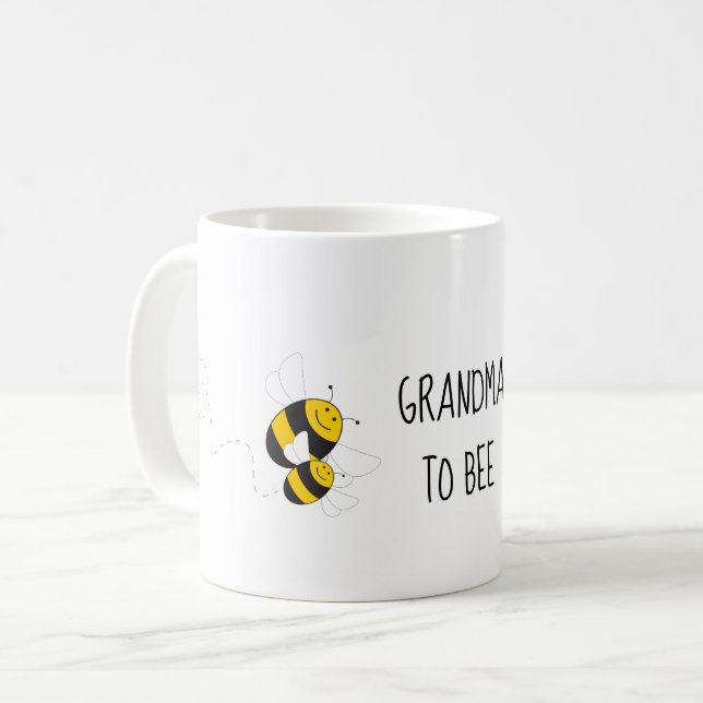 Bumblebee grandma to bee mug (Front Left)