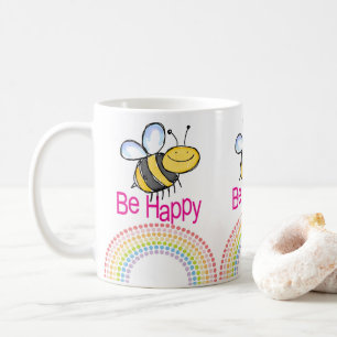 Bumblebee Happy Rainbow Mug