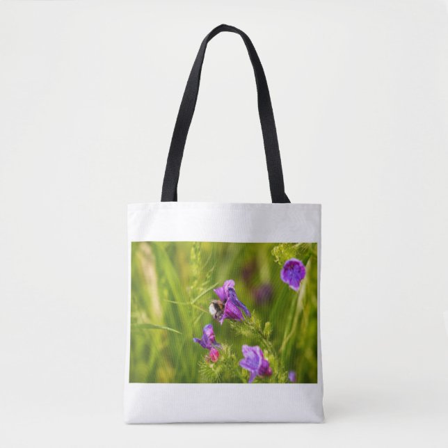 Bumblebee in Bloom  Tote Bag (Front)