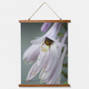 Bumblebee in Hosta Hanging Tapestry