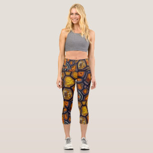 Bumblebee jasper capri leggings