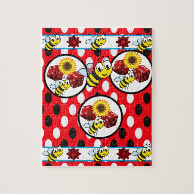 Bumblebee Jigsaw Puzzle (Vertical)