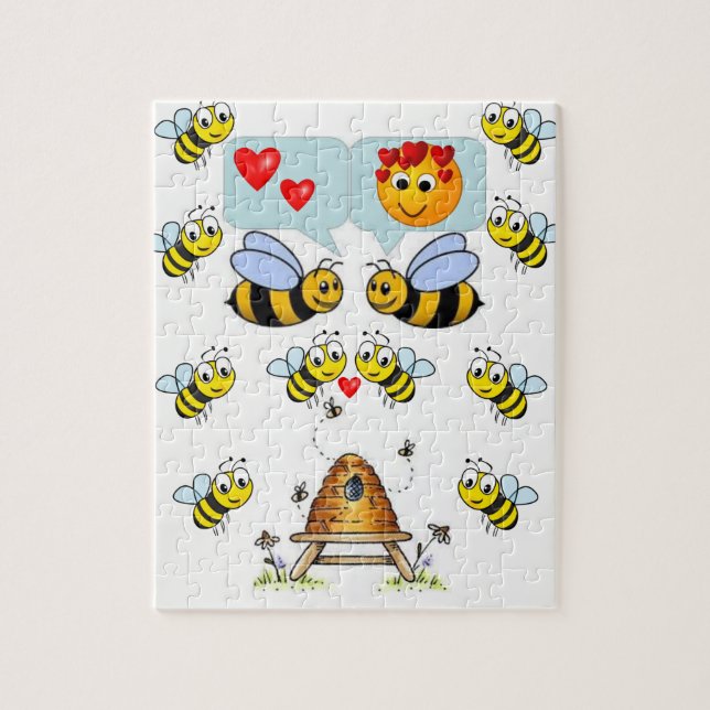 Bumblebee Jigsaw Puzzle (Vertical)