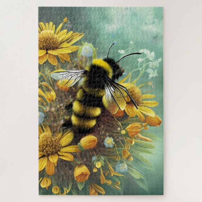 Bumblebee  jigsaw puzzle (Vertical)