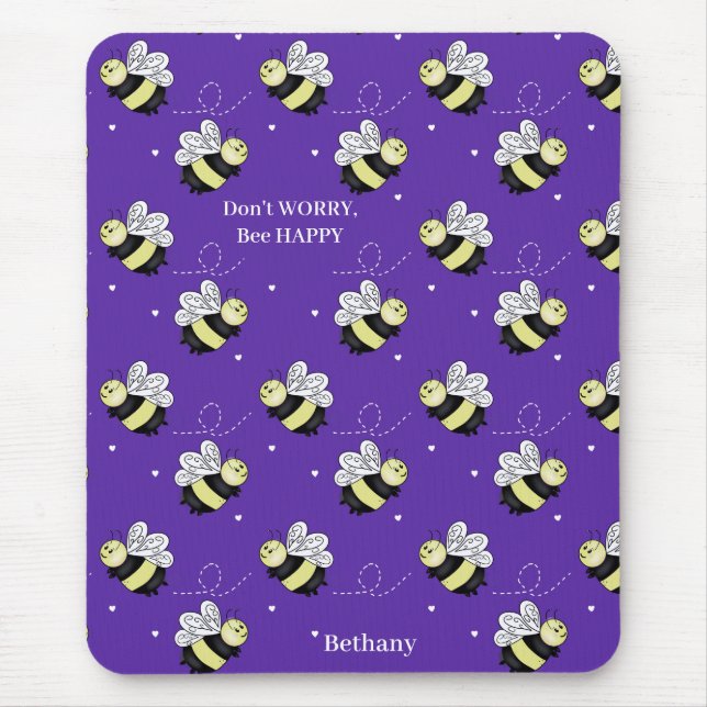 Bumblebee  mouse mat (Front)