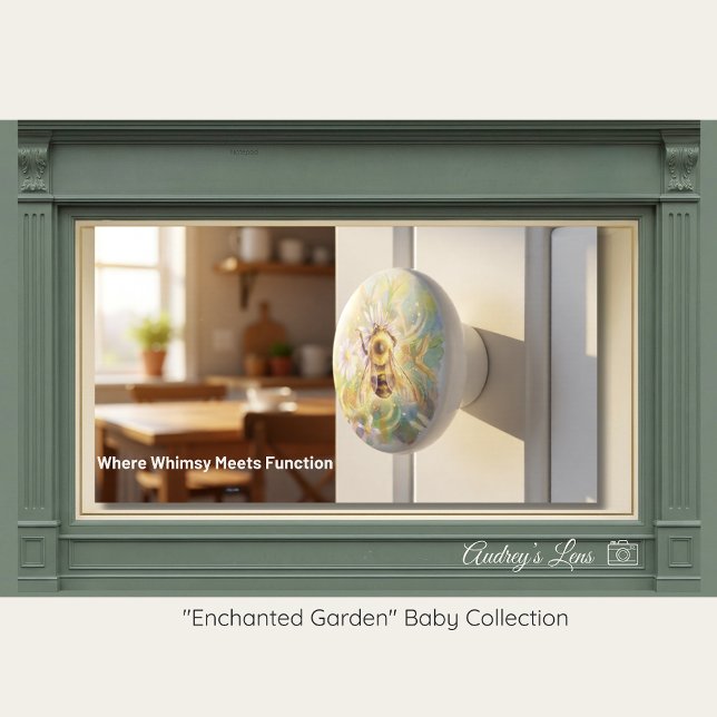 Bumblebee Nursery Knob | Nature Drawer Pull (Creator Uploaded)