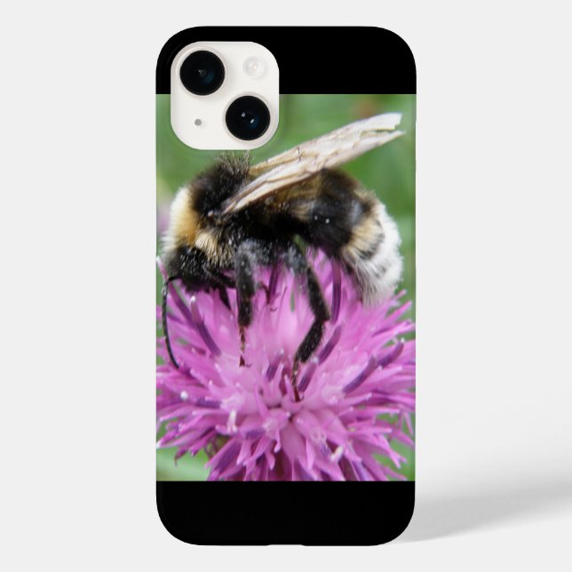 Bumblebee on a Thistle Case-Mate iPhone Case (Back)
