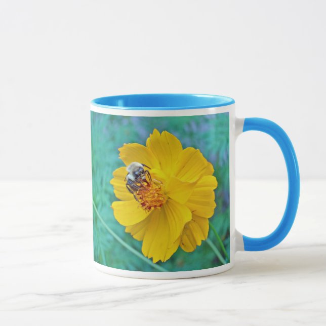 Bumblebee on Cosmos Mug (Right)