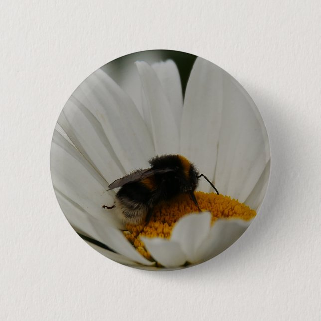 Bumblebee on Flower Badge (Front)