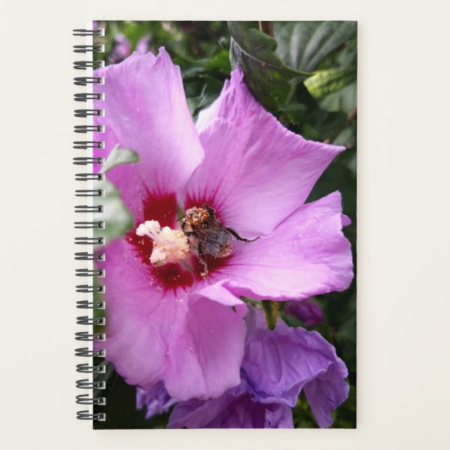 Bumblebee on Hibiscus Flower Planner (Front)