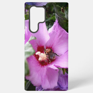 Bumblebee on Hibiscus Flower Samsung Galaxy Case