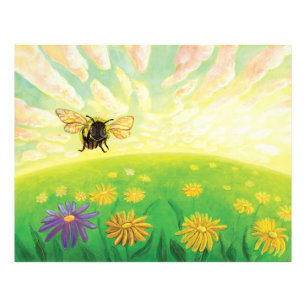 Bumblebee on the Horizon Photo Print