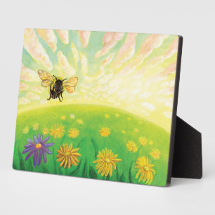 Bumblebee on the Horizon  Plaque