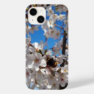 Bumblebee on wild cherry bloom Case-Mate iPhone 14 case