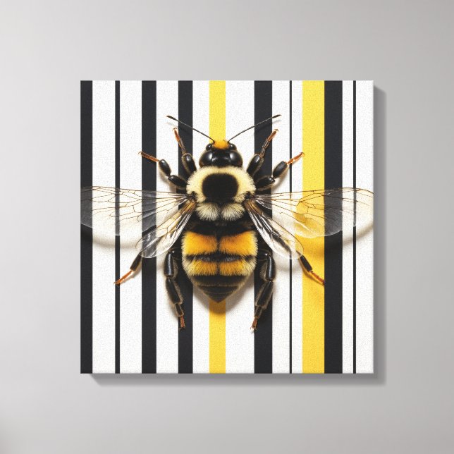 Bumblebee’s Canvas Print (Front)